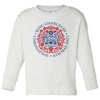 King Charles III Coronation Toddler Long Sleeve Shirt