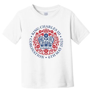 King Charles III Coronation Toddler T-Shirt