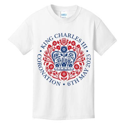 King Charles III Coronation Kids T-Shirt