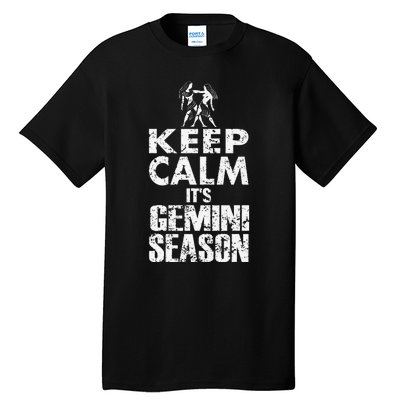 KEEP CALM ITS GEMINI SEASON ZODIAC BIRTHDAY Tall T-Shirt