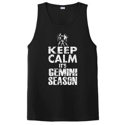 KEEP CALM ITS GEMINI SEASON ZODIAC BIRTHDAY PosiCharge Competitor Tank