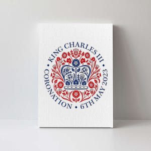 King Charles III Royal Family Coronation Canvas