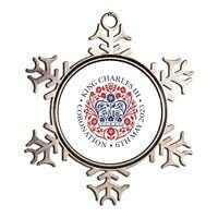 King Charles III Royal Family Coronation Metallic Star Ornament