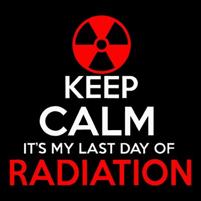 Keep Calm Its My Last Day Of Radiation Treatment Gift T-Shirt