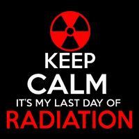 Keep Calm Its My Last Day Of Radiation Treatment Gift Backpack
