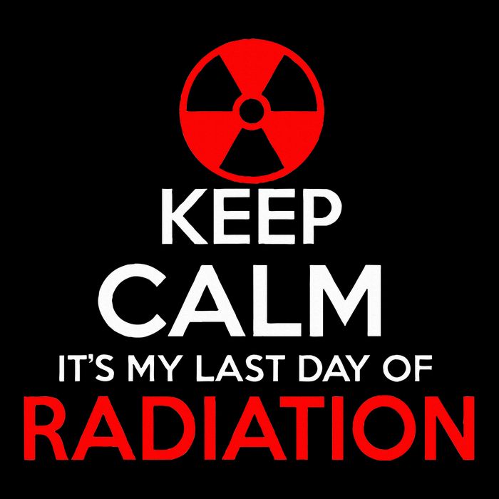 Keep Calm Its My Last Day Of Radiation Treatment Gift Backpack