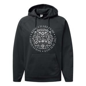 King Charles Iii Coronation 2024 Performance Fleece Hoodie