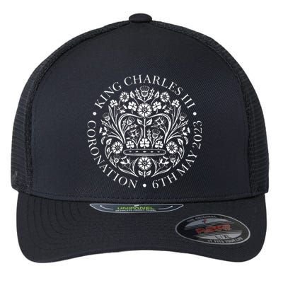 King Charles Iii Coronation 2024 Flexfit Unipanel Trucker Cap