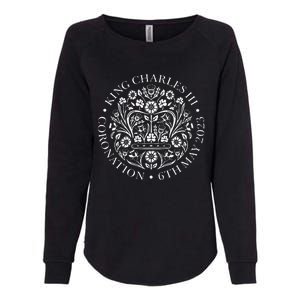 King Charles Iii Coronation 2024 Womens California Wash Sweatshirt