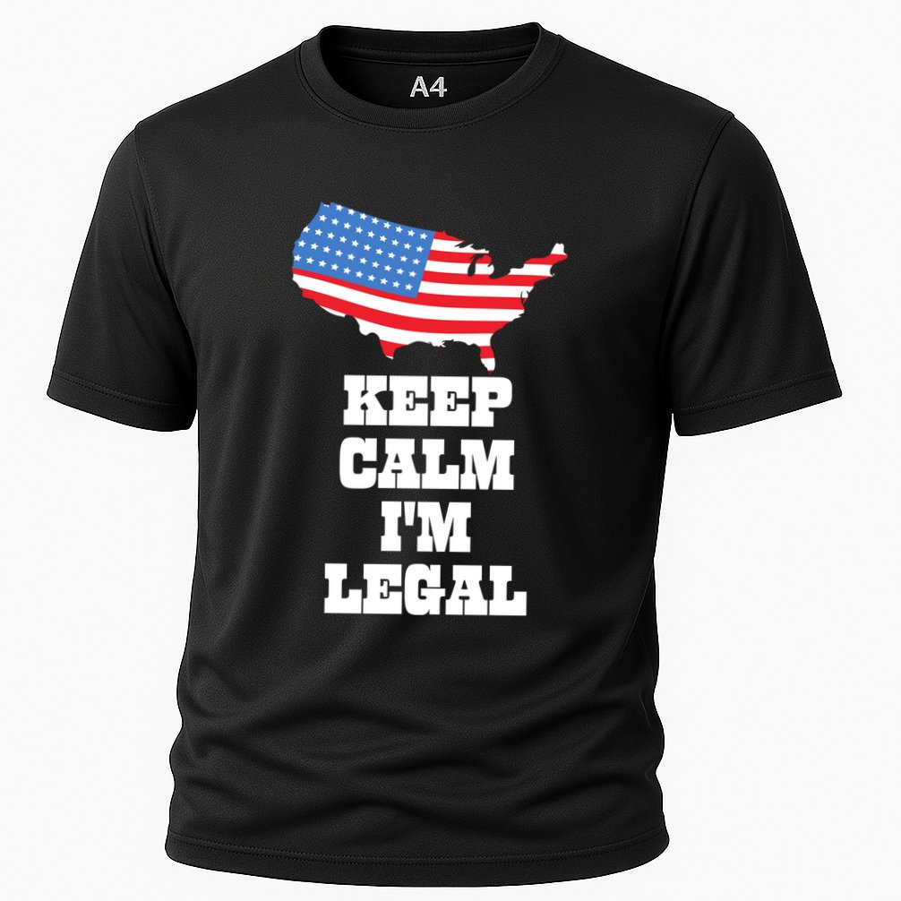 Keep Calm IM Legal Cooling Performance Crew T-Shirt