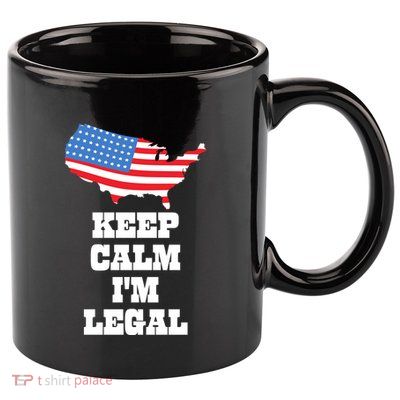 Keep Calm IM Legal 11oz C Handle Ceramic Mug