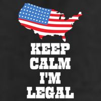 Keep Calm IM Legal 11oz C Handle Ceramic Mug