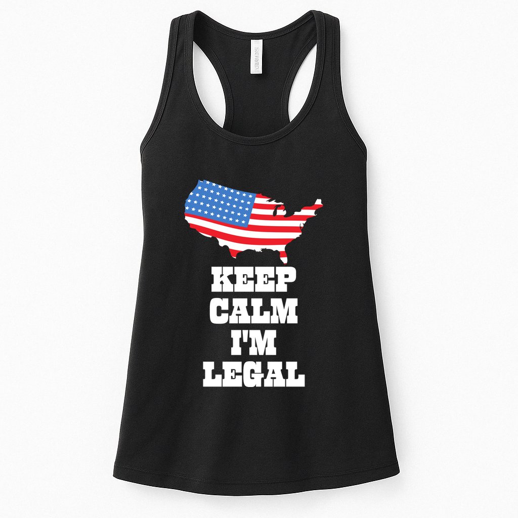 Keep Calm IM Legal Womens Tank Top