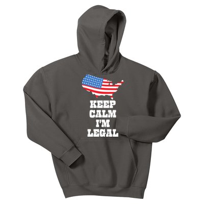 Keep Calm IM Legal Kids Hoodie