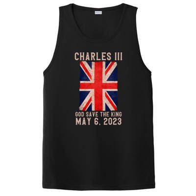 King Charles III Coronation God Save The King PosiCharge Competitor Tank