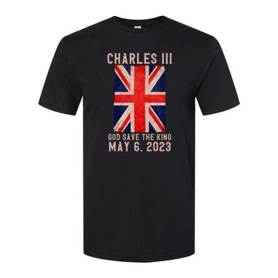 King Charles III Coronation God Save The King Softstyle CVC T-Shirt