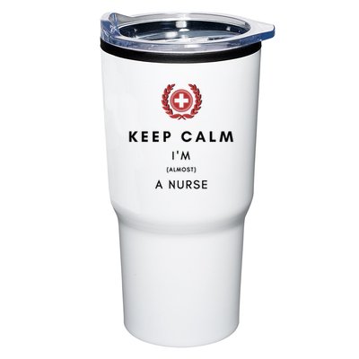 Keep Calm Im Almost A Nurse Registered Nurse Gift Tumbler