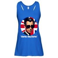 King Charles III Royal Coronation Funny British UK Souvenir Ladies Essential Flowy Tank