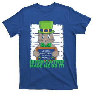 Kawaii Cat Irish Cat Catnip Meow Happy Saint Patrick Day Gift T-Shirt