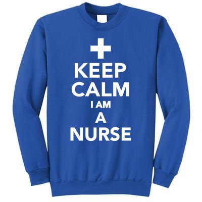 Keep Calm Im A Nurse Gift Sweatshirt