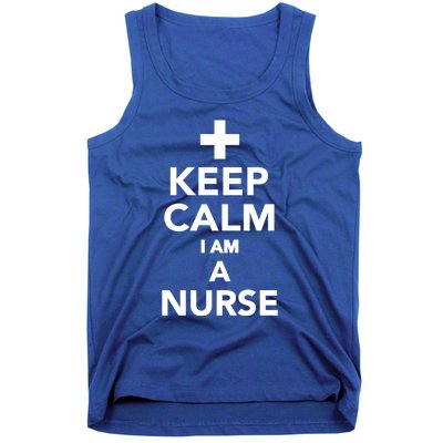 Keep Calm Im A Nurse Gift Tank Top