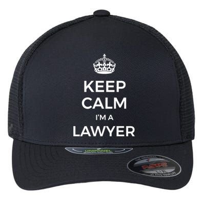 Keep Calm I'm A Lawyer Cool Gift Flexfit Unipanel Trucker Cap