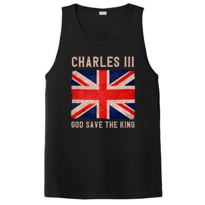 King Charles III God Save The King Monarchy UK PosiCharge Competitor Tank