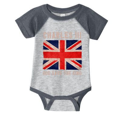 King Charles III God Save The King Monarchy UK Infant Baby Jersey Bodysuit