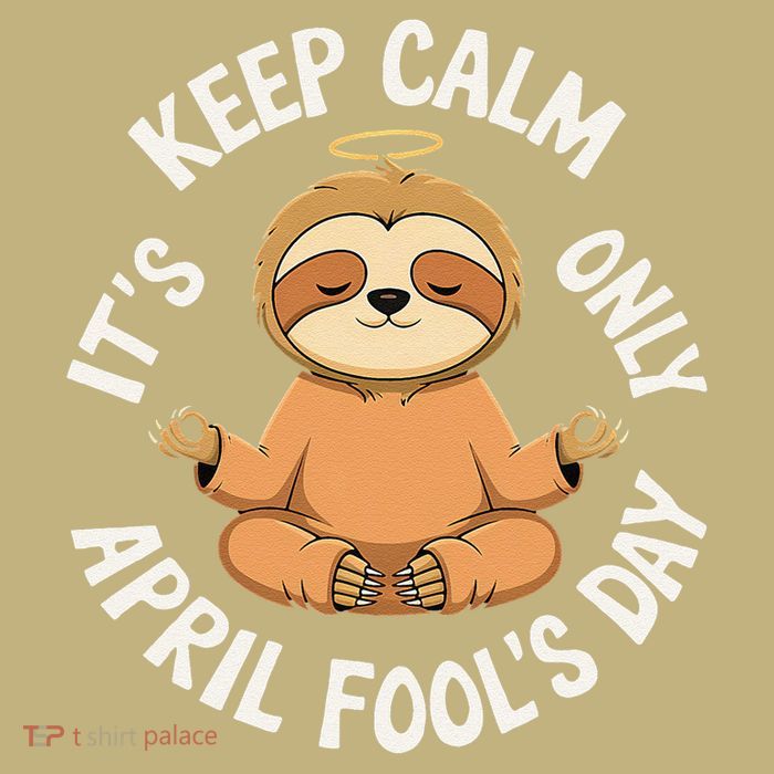 Keep Calm Its Only April Fools Day Cat For Humor Lovers Magnet
