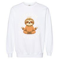 Keep Calm Its Only April Fools Day Cat For Humor Lovers Garment-Dyed Sweatshirt