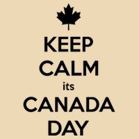 Keep Calm Its Canada Day Zip Tote Bag