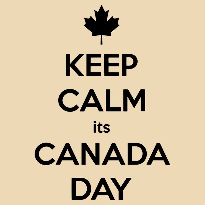 Keep Calm Its Canada Day Zip Tote Bag