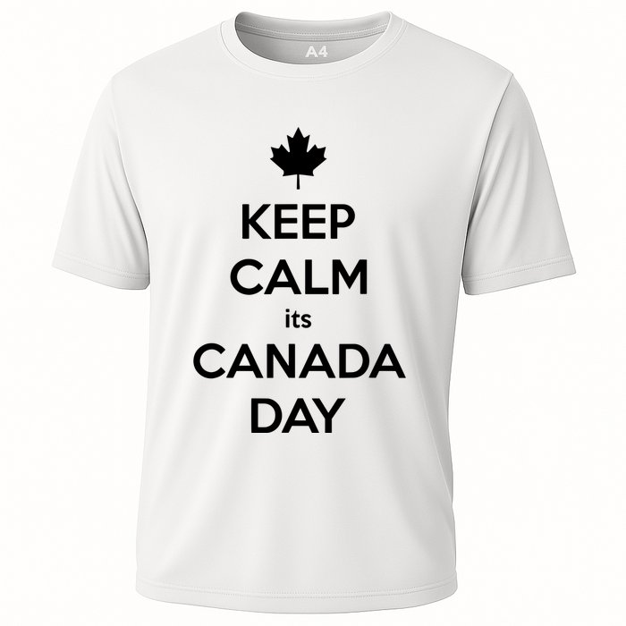 Keep Calm Its Canada Day Cooling Performance Crew T-Shirt