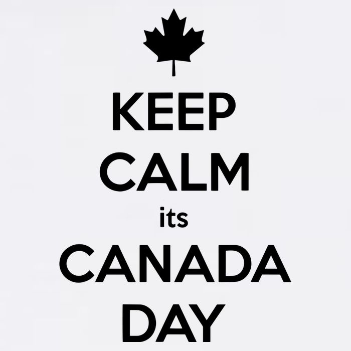 Keep Calm Its Canada Day Cooling Performance Crew T-Shirt