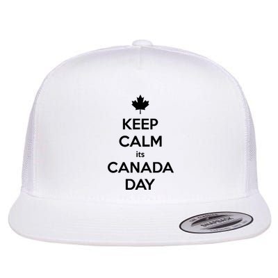 Keep Calm Its Canada Day Flatbill Hat