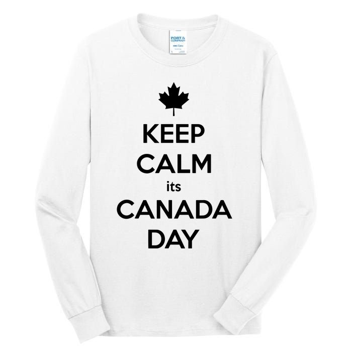 Keep Calm Its Canada Day Tall Long Sleeve T-Shirt