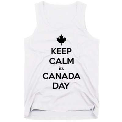 Keep Calm Its Canada Day Tank Top