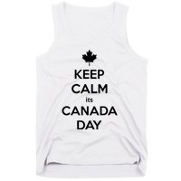 Keep Calm Its Canada Day Tank Top