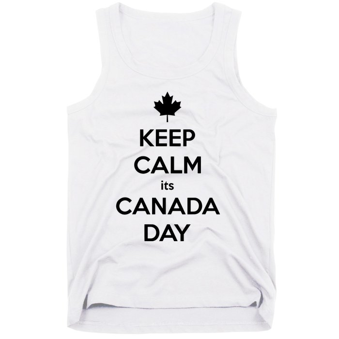 Keep Calm Its Canada Day Tank Top