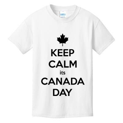 Keep Calm Its Canada Day Kids T-Shirt