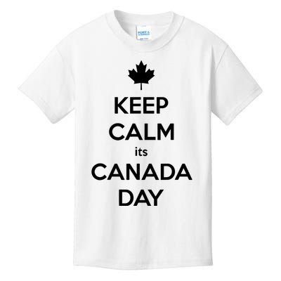 Keep Calm Its Canada Day Kids T-Shirt