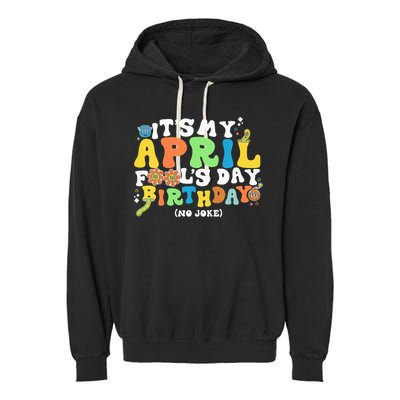 Keep Calm It's Only April Fool's Day Garment-Dyed Fleece Hoodie