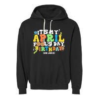 Keep Calm It's Only April Fool's Day Garment-Dyed Fleece Hoodie