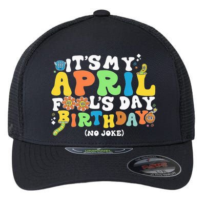 Keep Calm It's Only April Fool's Day Flexfit Unipanel Trucker Cap