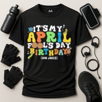 Keep Calm It's Only April Fool's Day Performance Shirt