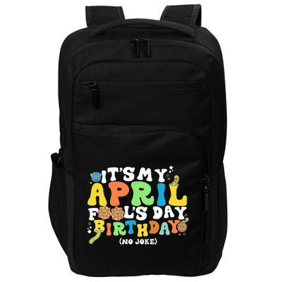 Keep Calm It's Only April Fool's Day Impact Tech Backpack