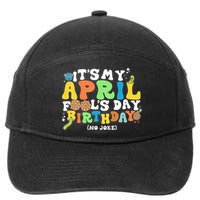 Keep Calm It's Only April Fool's Day 7-Panel Snapback Hat