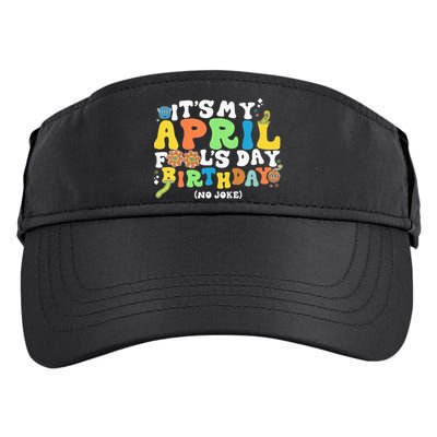 Keep Calm It's Only April Fool's Day Adult Drive Performance Visor