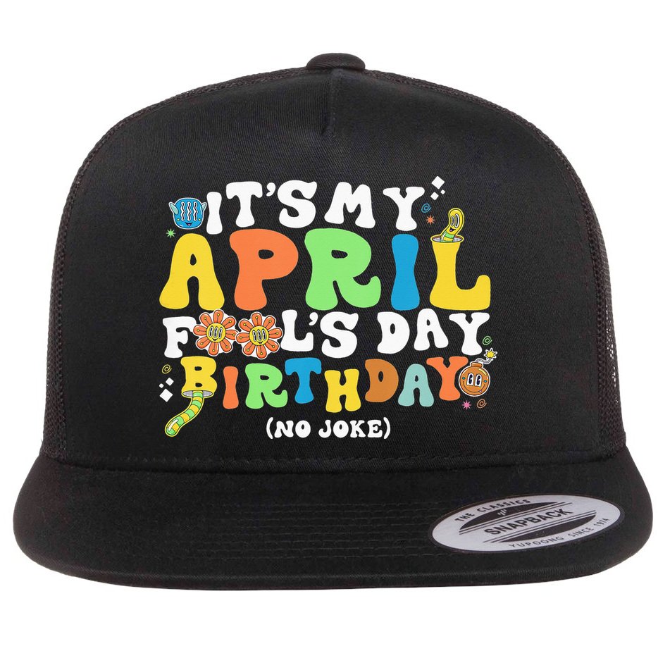 Keep Calm It's Only April Fool's Day Flatbill Hat