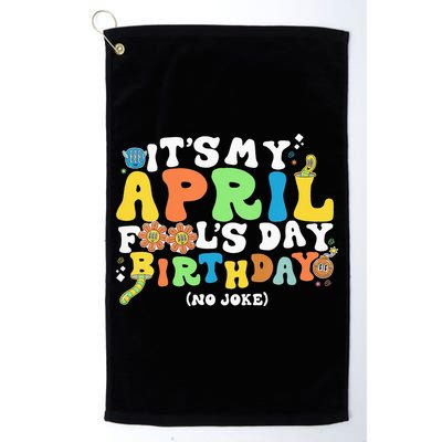 Keep Calm It's Only April Fool's Day Golf Towel